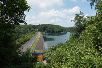 Staumauer Wahnbachtalsperre